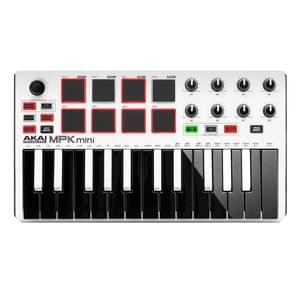 Akai MPKMINI2 White Special Edition Keyboard Pad Controller